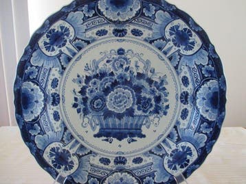 De Porceleyne Fles, Delft - Wandbord - Aardewerk, Antiek en Kunst