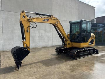 Veiling: Midigraafmachine Caterpillar 306 Diesel 2012, Ophalen