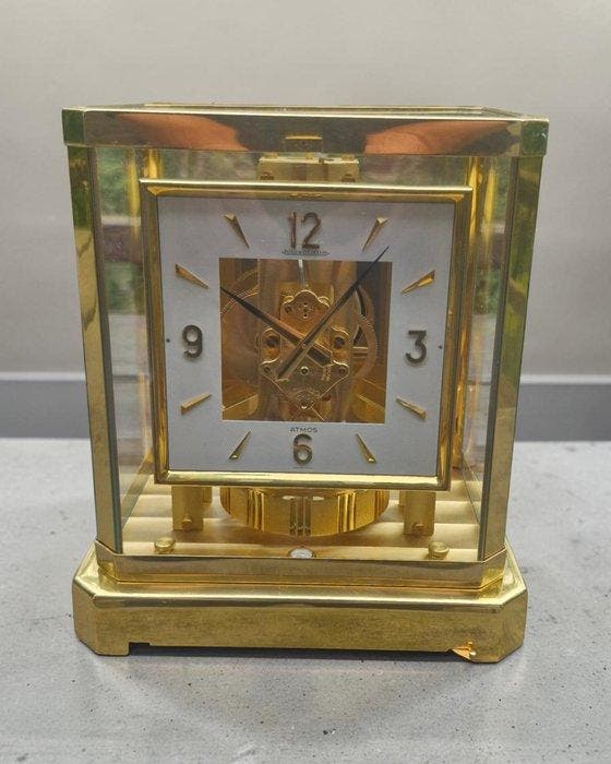 Atmos klok, Caliber 528-8 - Jaeger-LeCoultre - Messing, Glas, Antiquités & Art, Antiquités | Horloges