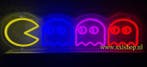 Pacman NEON sign bord led lichtbord verlichting lamp XXL, Verzenden