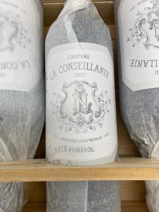 2021 Chateau La Conseillante - Pomerol - 6 Flessen (0.75, Verzamelen, Wijnen