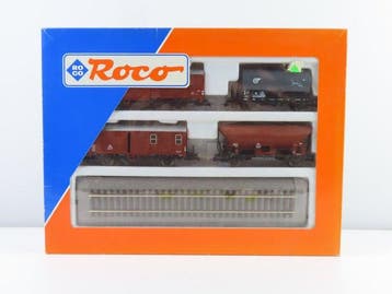 Roco H0 - 44054 - Ensemble de wagons de marchandises pour, Nieuw