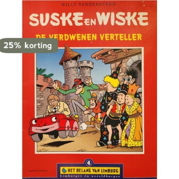 Suske en Wiske - De Verdwenen Verteller (Het Belang van, Boeken, Verzenden, Gelezen, Willy Vandersteen