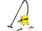 Karcher -  WD 2 Plus V-12/4/18 - Stofzuiger Met Zak - Geel, Verzenden, Nieuw, Reservoir, Minder dan 1200 watt
