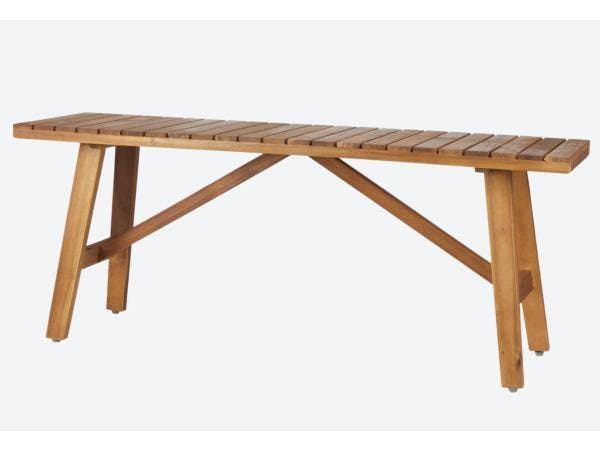 Veiling - Houten tuinbank 110 x 30 x 43 cm, Jardin & Terrasse, Bancs de jardin