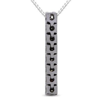 Hanger - 18 karaat Witgoud - 0.14ct. tw. Diamant