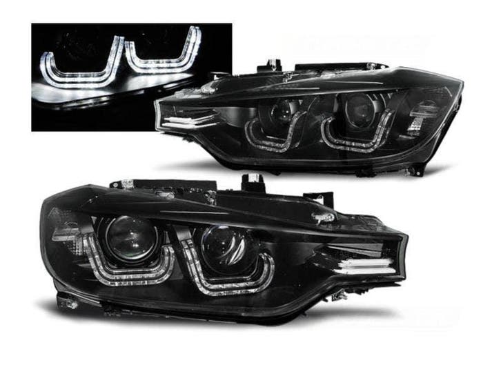 U-LED koplamp unit Black geschikt voor BMW F30 F31, Autos : Pièces & Accessoires, Éclairage, Envoi