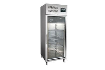 SARO professionele koelkast met glasdeur - GN 600 TNG, Verzenden, Nieuw in verpakking, Koelen en Vriezen