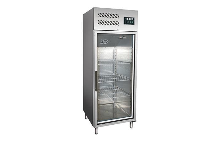 SARO professionele koelkast met glasdeur - GN 600 TNG, Zakelijke goederen, Horeca | Keukenapparatuur, Koelen en Vriezen, Verzenden
