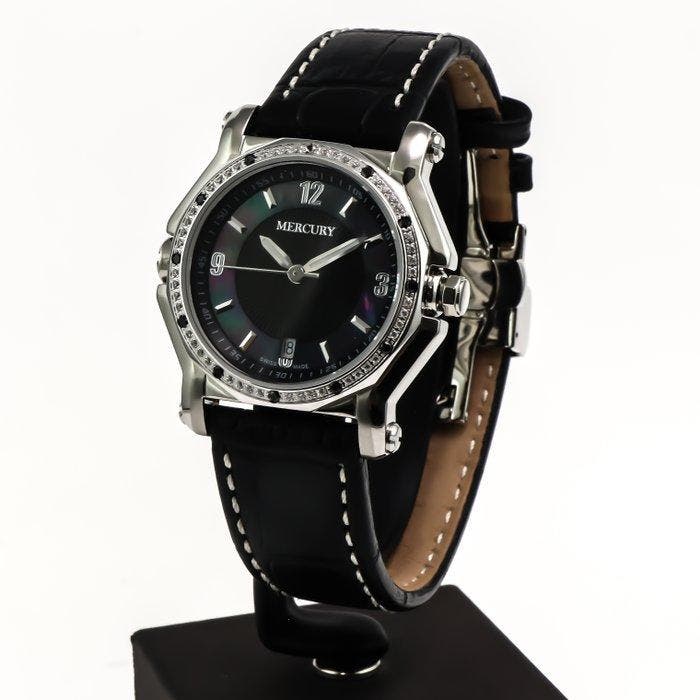 MERCURY - Swiss Made Quartz Watch - ME1080-SL-S-3 - Zonder, Handtassen en Accessoires, Horloges | Heren