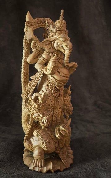 Bali Sandelhout Ganesha - Indonesië (Zonder minimumprijs)