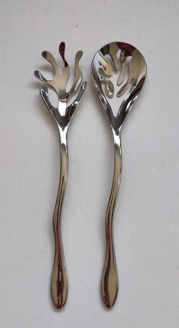 Alessi - Emma Silvestris - Saladebestek (2) - Staal -