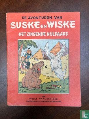 Suske en Wiske - Het zingende nijlpaard - 1951, Eén stripboek, Verzenden, Gelezen, Vandersteen, Willy.