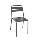 Nieuwe Terrasstoel Margriet - Antraciet, Tuin en Terras, Ophalen