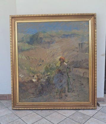 Vittorio Cavalleri (1860-1938) - Contadinella