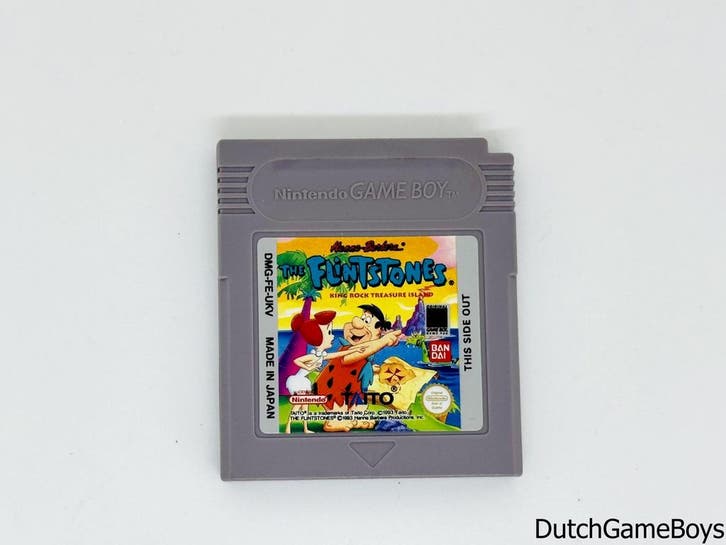 Gameboy Classic - The Flintstones - King Rock Treasure Islan, Games en Spelcomputers, Games | Nintendo Game Boy, Gebruikt, Verzenden