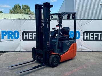 Toyota 8FBE15T hh 500cm (2020) compleet en compact MET VIDEO, 1000 tot 2000 kg, Elektrisch, Heftruck, Toyota