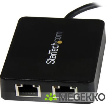StarTech.com USB-C naar dual Gigabit Ethernet adapter met, Computers en Software, Verzenden, Nieuw