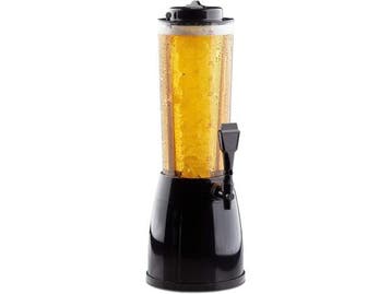 Veiling - Relaxdays biertoren met tap - 2.5 L - 50 cm, Elektronische apparatuur, Nieuw