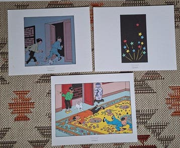 Tintin - 27 Tirages - Scènes et portraits - 27 Afdrukken -, Nieuw