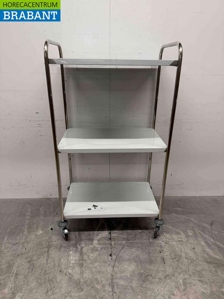 RVS Saro Serveerwagen 3 lagen 153,5 cm Horeca, Zakelijke goederen, Horeca | Meubilair en Inrichting, Ophalen of Verzenden