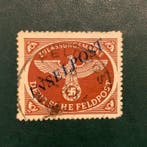 Duitse Rijk 1944 - Agramer Opdruk : Inselpost - Michel 10B, Gestempeld