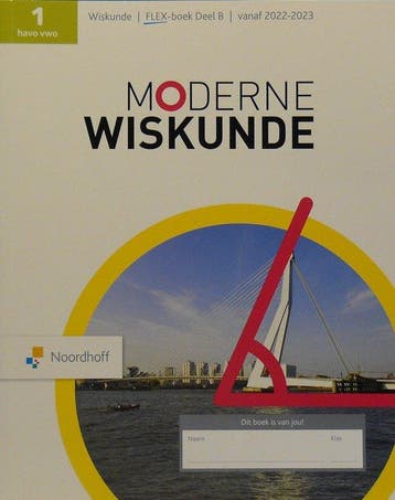 Moderne Wiskunde 13e ed havo/vwo 1 FLEX leerboek b, Verzenden, Gelezen