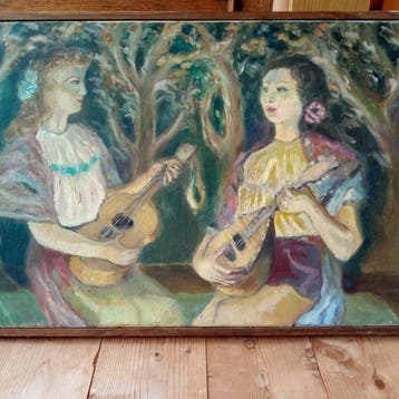 Zacharie Mayani (1899-1982) - Two Sisters