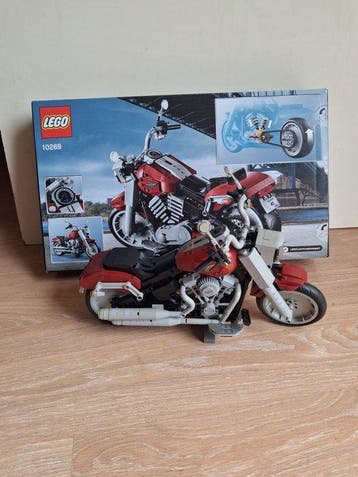 Lego Set - 10269 - Creator Expert - Harley-Davidson Fat Boy, Nieuw