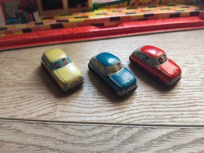 Technofix - Blikken speelgoed - Lift Garage - 1950-1960 -, Antiquités & Art, Antiquités | Jouets