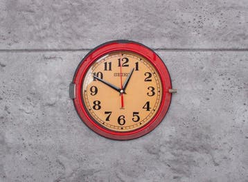 Wandklok - Seikosha CO. LTD Seiko - Staal, Bakeliet,