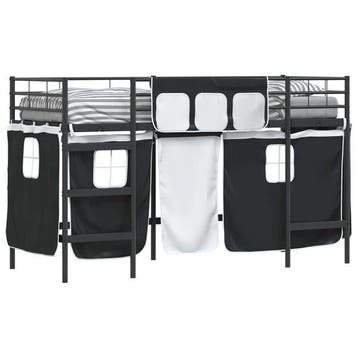 Kinderbed met gordijnen | Retour deal | -41% korting, Kinderen en Baby's, Verzenden, Zo goed als nieuw, Hoogslaper