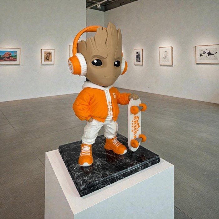 Orima Pop Art - Groot Urban Style Street Art « H », Antiek en Kunst, Kunst | Designobjecten