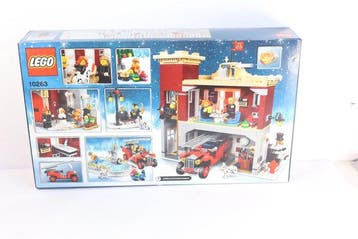 Lego - Creator - 10263 - Brandweerkazerne in winterdorp -, Nieuw