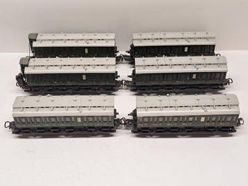 Märklin H0 - 4004/5 - Modeltrein personenwagen (6) - 6x, Nieuw