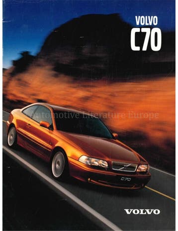 1999 VOLVO C70 COUPE | CONVERTIBLE BROCHURE NEDERLANDS, Nieuw
