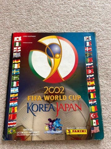 2002 Panini Panini 2002 World Cup Complete Album Brazil, Nieuw