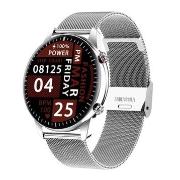 2021 Sport Smartwatch - Staal Bandje Fitness Activity, Verzenden