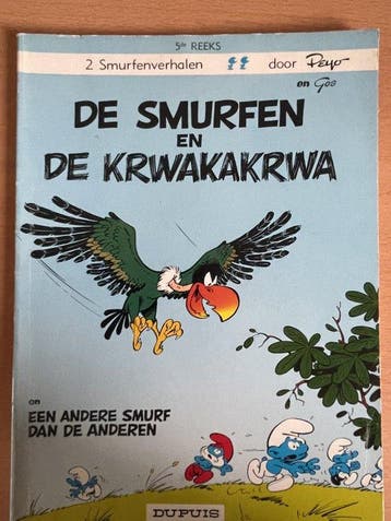 De Smurfen en Krwakakrwa 2 smurfverhalen in een boek - Peyo, Verzenden, Nieuw