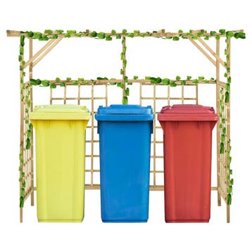 vidaXL Pergola voor 3 containers geïmpregneerd grenenhout, Verzenden