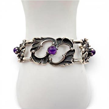 Zonder minimumprijs - Armband Zilver - amethist