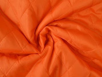 10 meter gewatteerde voering - Oranje, Verzenden, 120 cm of meer, Oranje, Polyester