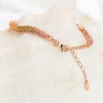 Zonder minimumprijs - Armband Verguld Toermalijn - 18k goud, Nieuw