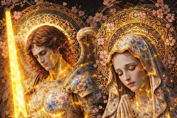Yamila - Arcángel Miguel y Virgen María en Resiliencia