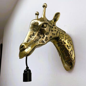 Lampe murale - Métal - girafe