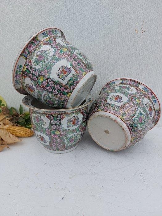 Pot de fleurs (3) - Porcelaine, Antiquités & Art, Art | Objets design