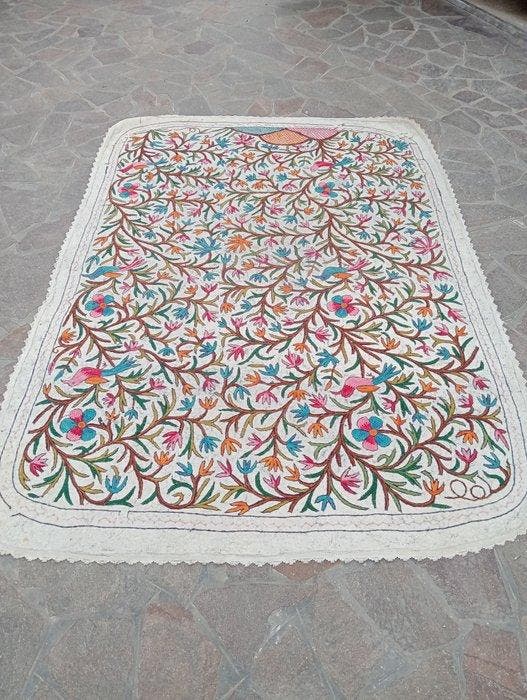 Kaschmir - Tapijt - 245 cm - 170 cm - Oud Namda-tapijt van, Maison & Meubles, Ameublement | Tapis & Moquettes