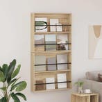 vidaXL Tijdschriftenrek 2 pcs Sonoma Eik 80 x 12 x 70 cm, Verzenden, Nieuw