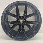 Porsche Macan II ORIGINELE 21 GT-Design Uni zwart met banden, Ophalen, Banden en Velgen
