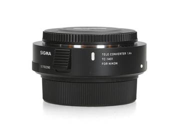 Sigma TC-1401 1.4x Teleconverter - Nikon F - 1 jaar garantie, Ophalen of Verzenden, Zo goed als nieuw
